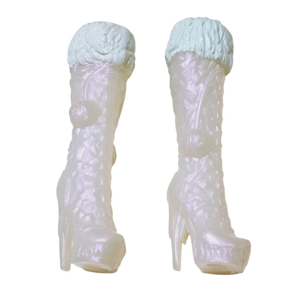 Ever After High Epic Winter Crystal Winter Doll Replacement Tall Boot Shoes